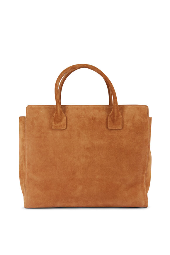 Nili Lotan Bianca Tawny Suede Tote - view 2