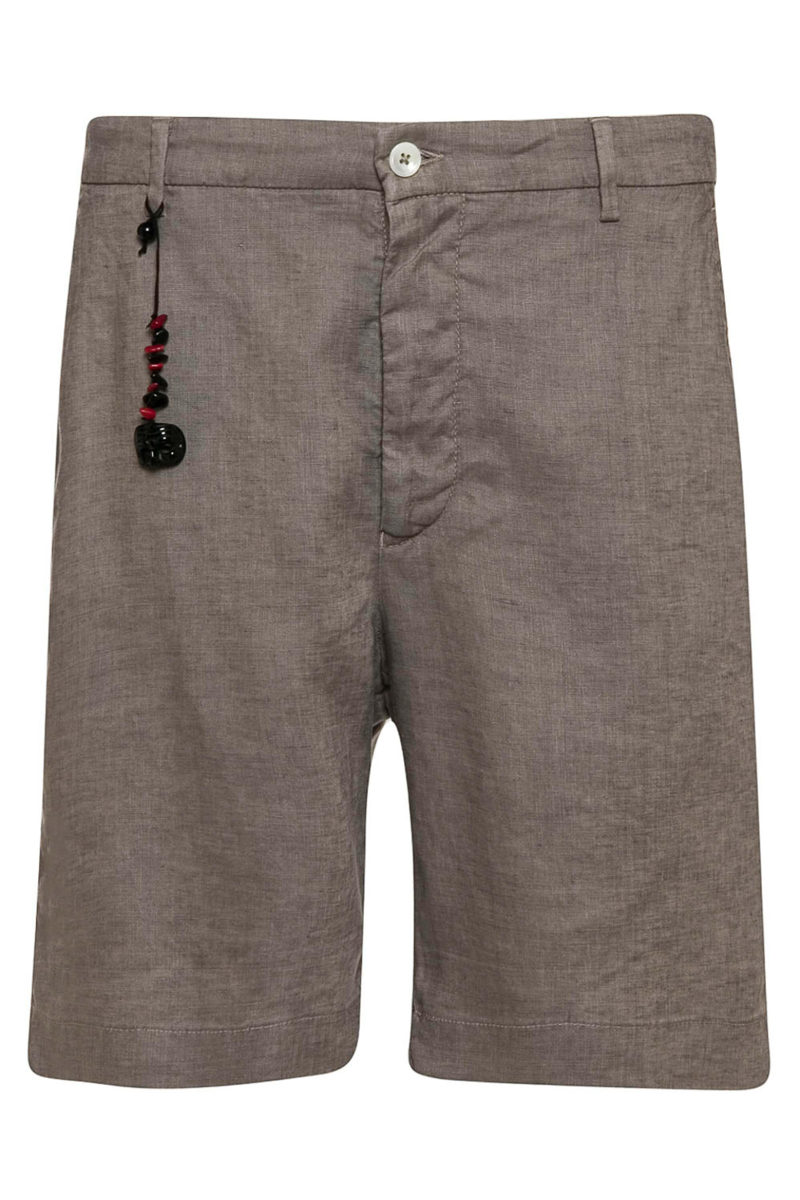 Marco Pescarolo - Taupe Linen Short