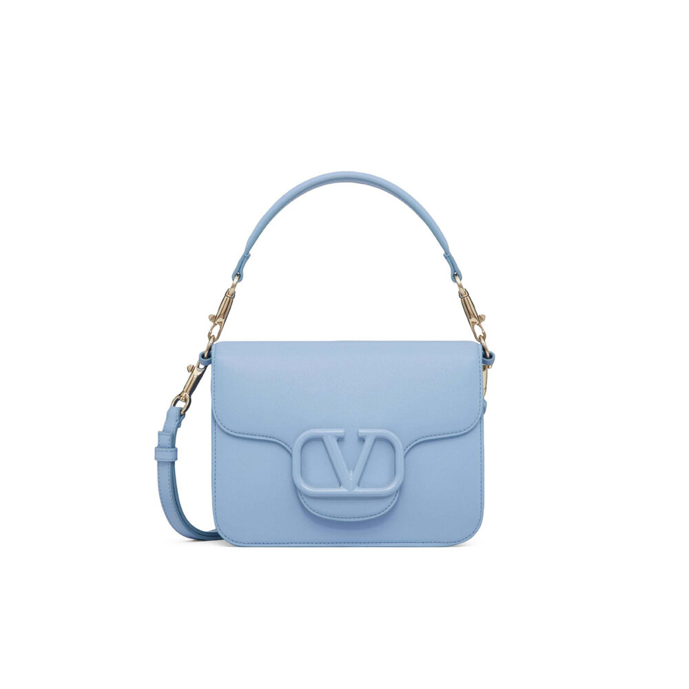 ショルダーバッグ VALENTINO GARAVANI 'Loco' Shoulder Bag Blue 4Y2B0C15YIJ Valentino Garavani - Loco Shoulder Bag in Popeline Blue