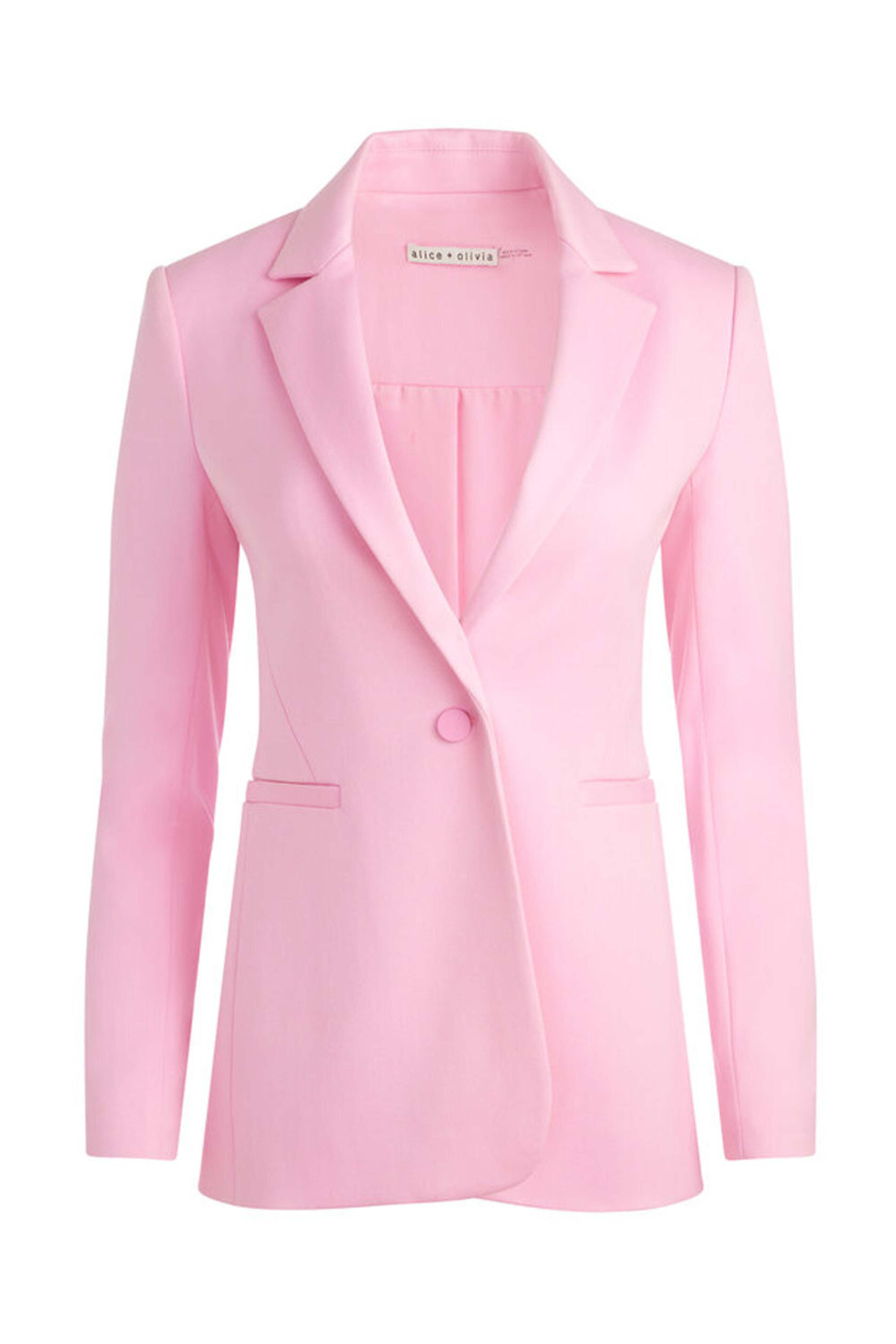 Alice & Olivia - Cherry Blossom Fitted Macey Blazer