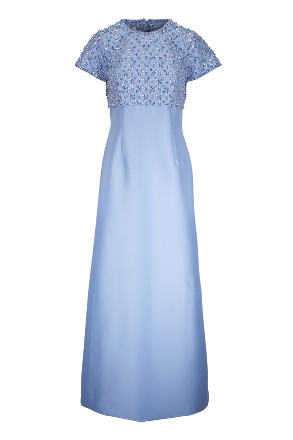 Sachin + Babi Amsterdam Glacial Blue Gown