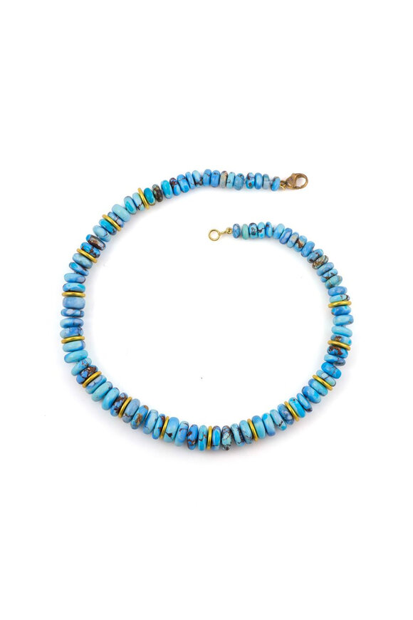 Sylva & Cie Kazakstan Turquoise Necklace