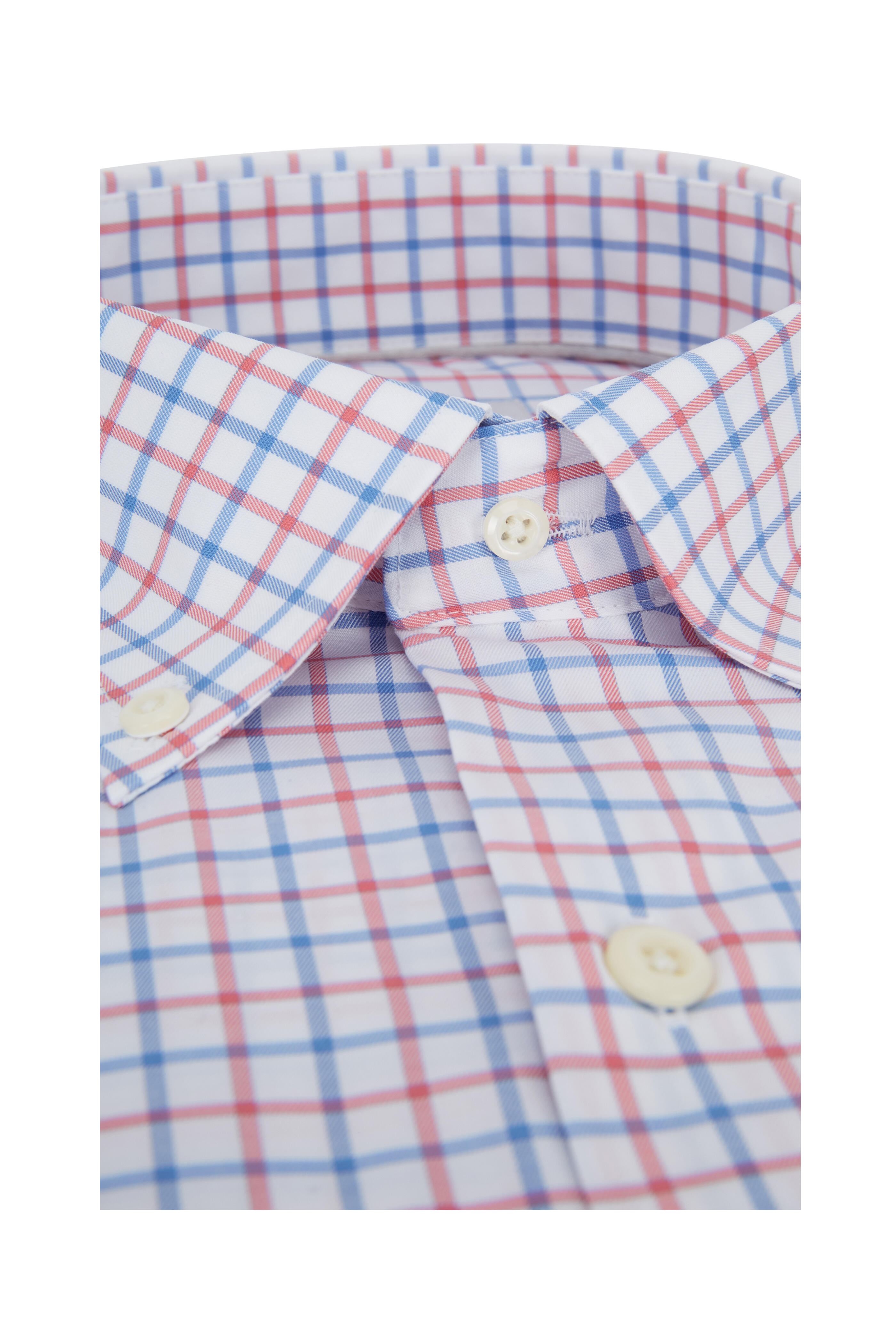 Peter Millar - Crown Ease Lanai Tattersall Sport Shirt