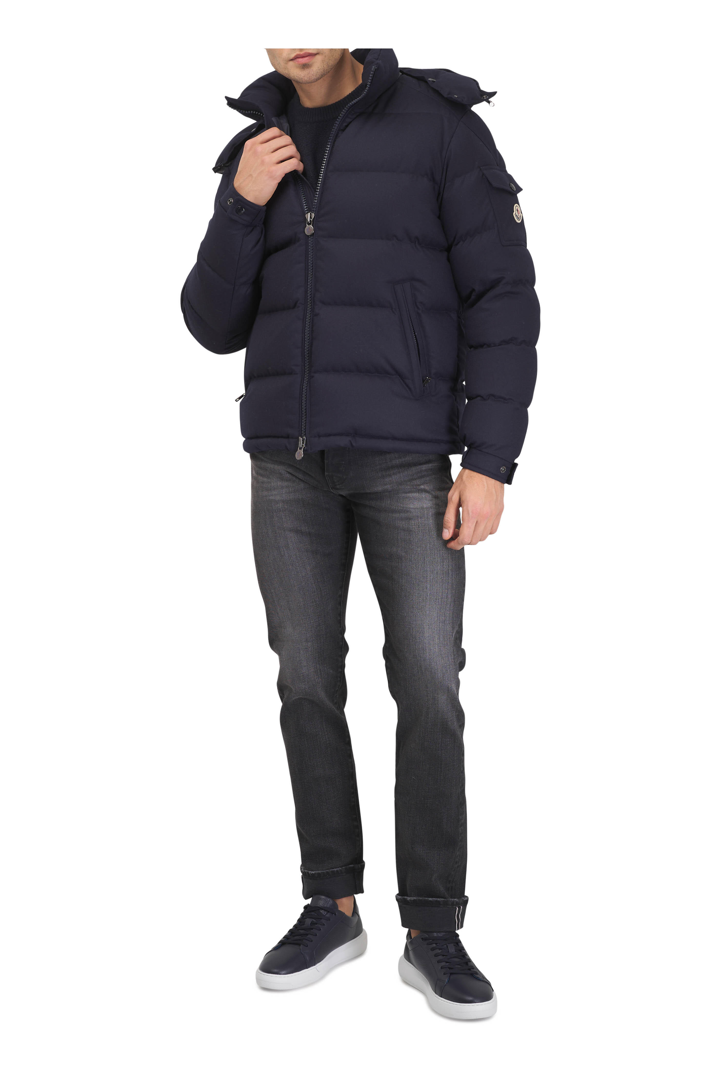 AG - Washed Black Five Year Grandstand Selvedge Denim