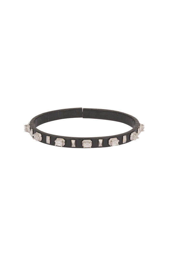 Mariani 18k White Gold Augusta Diamond Bracelet - view 1