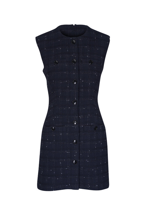 Fendi - Light Blue FF Fisheye Eco Viscose Dress | Mitchell