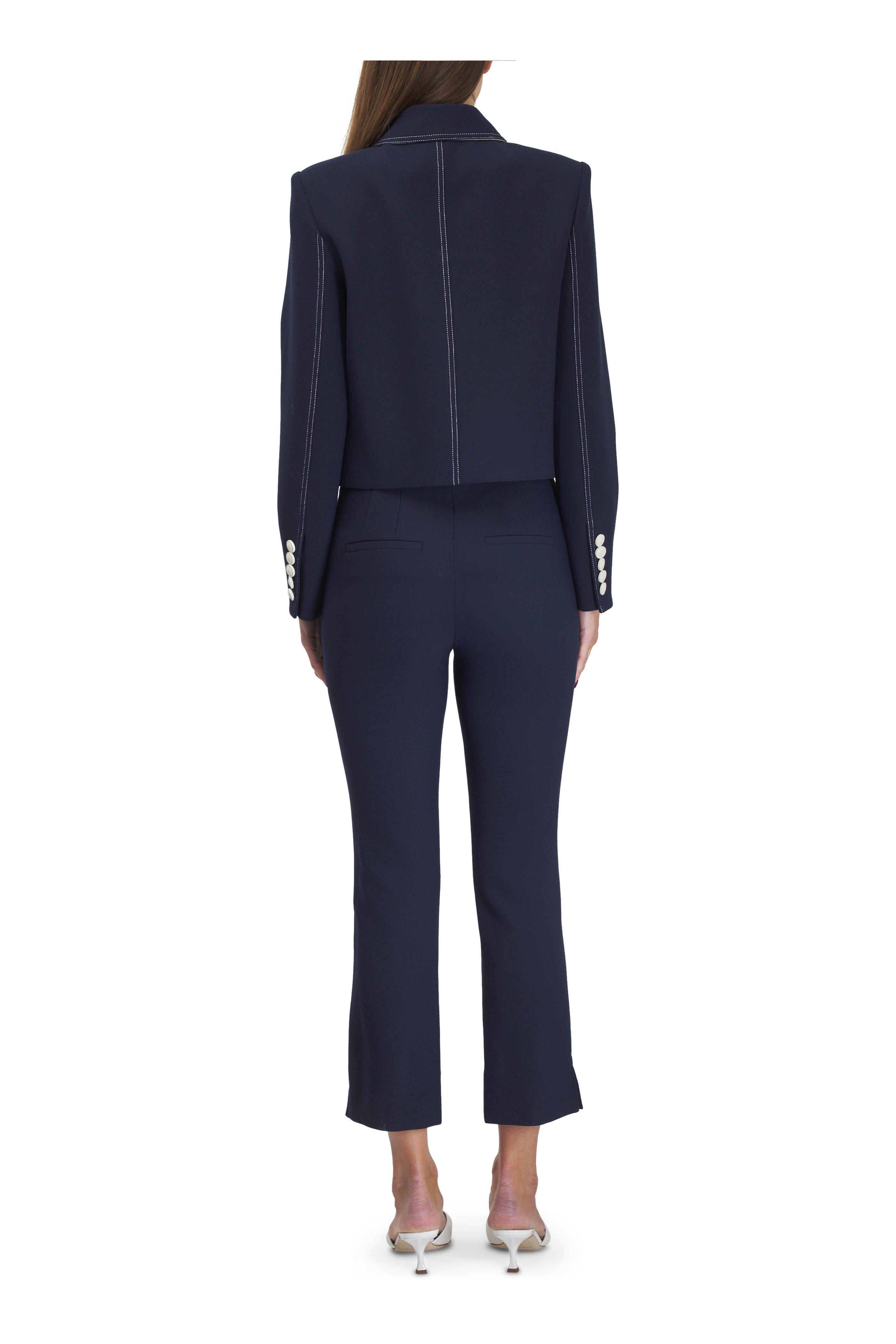 Veronica Beard - Kean Midnight Crop Pant