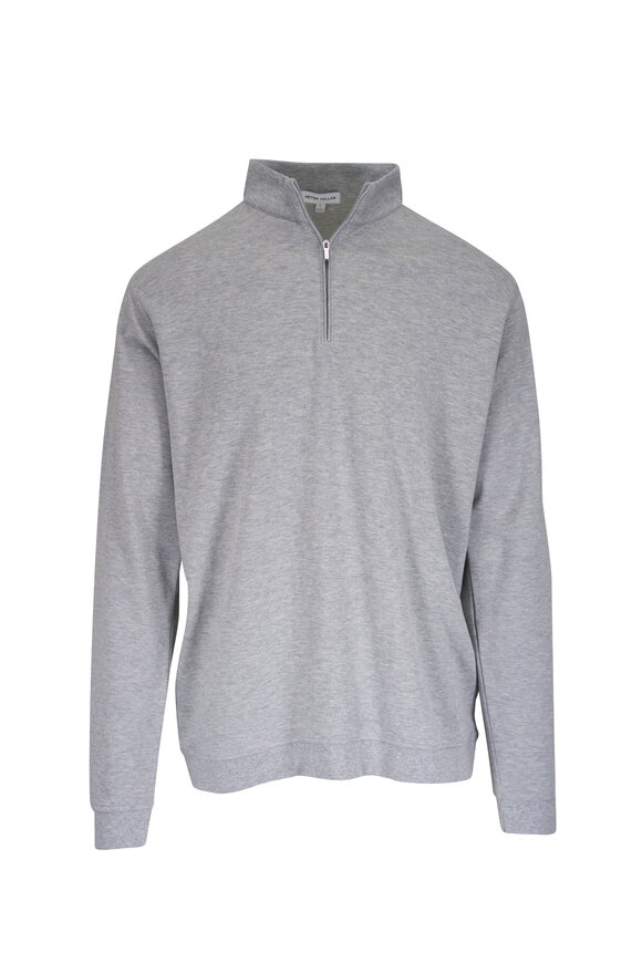 Brunello Cucinelli - Gray Full Zip Hoodie | Mitchell Stores