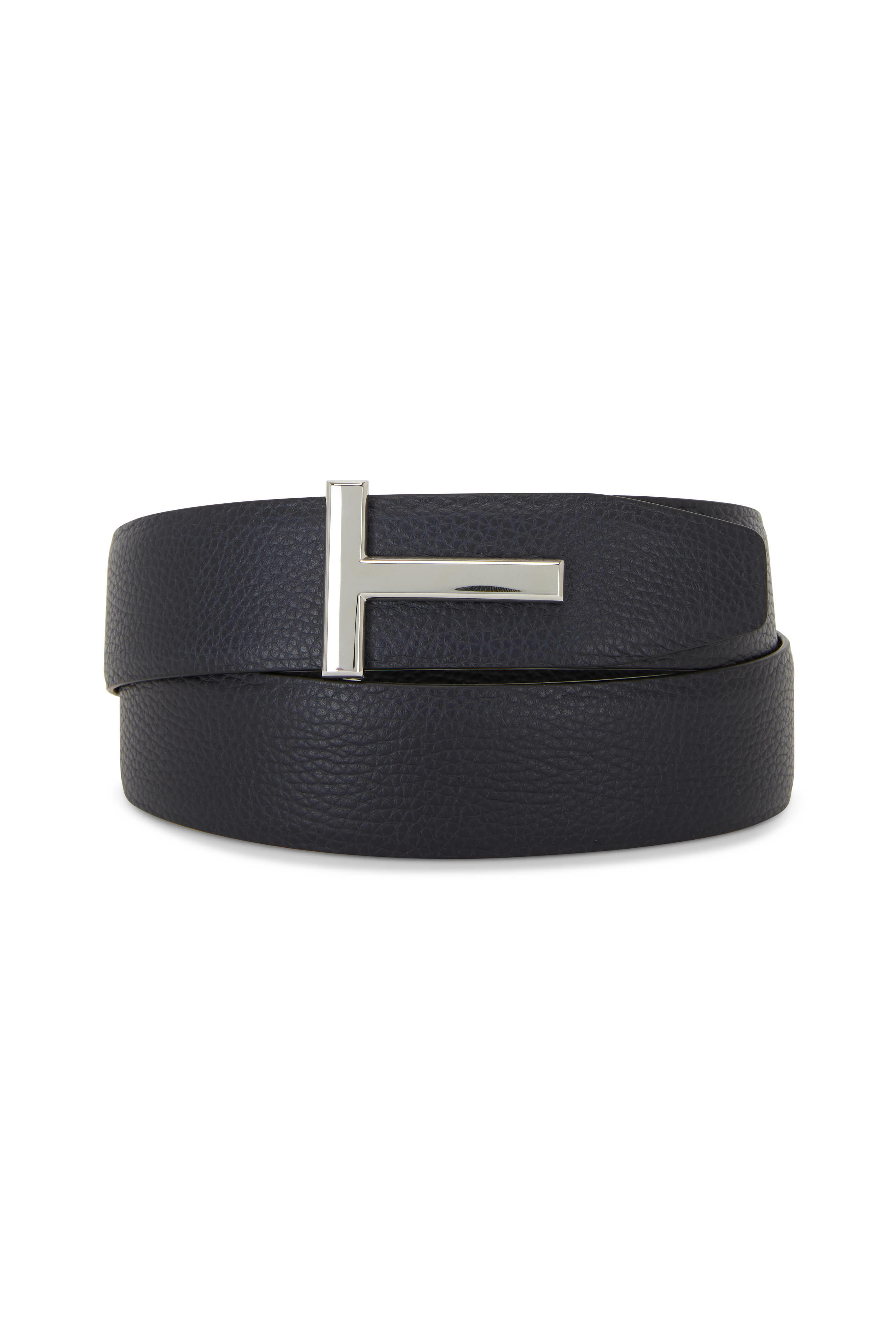 Anderson's - Navy & Gray Braided Belt