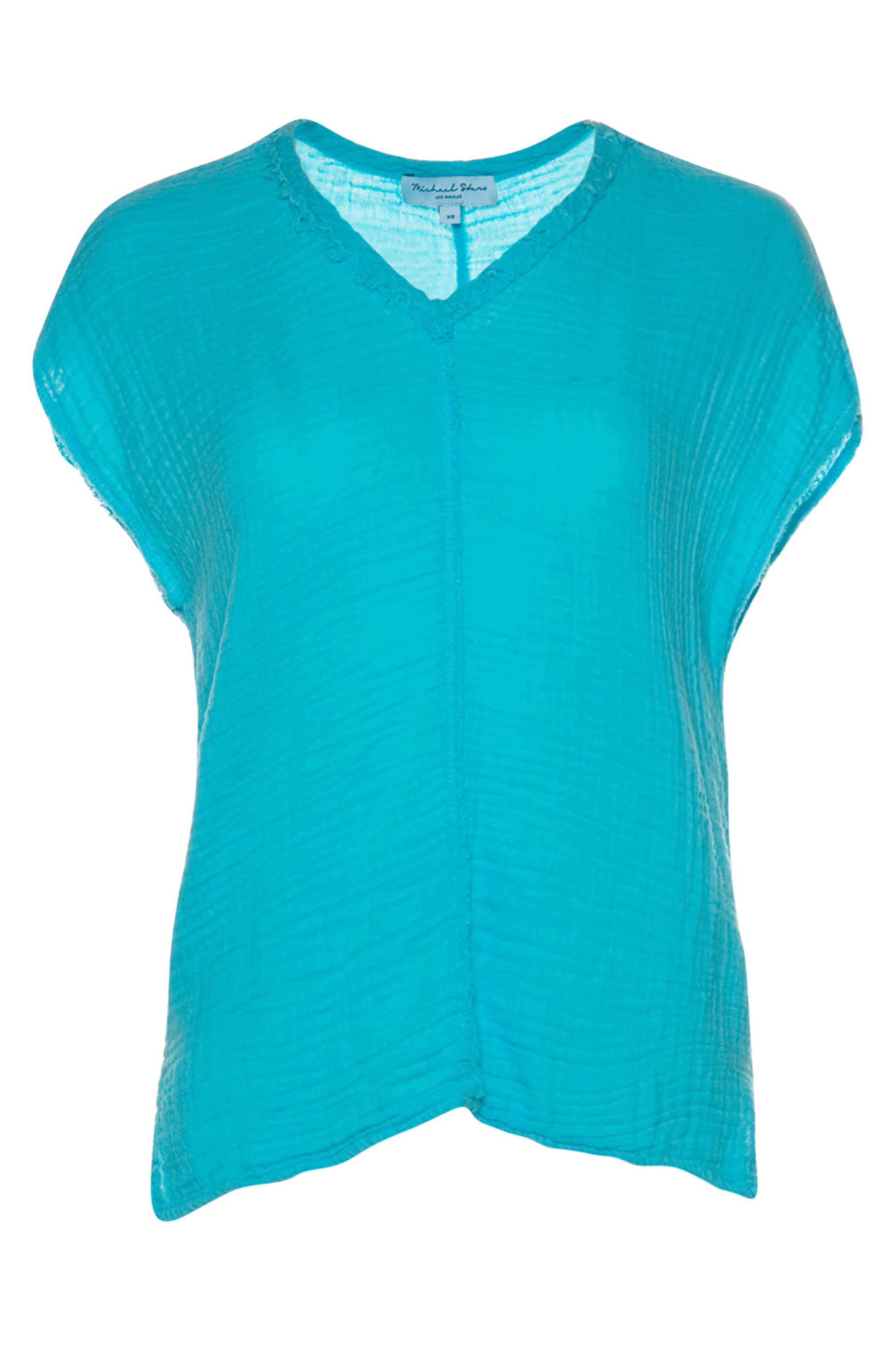 Michael Stars - Scuba V-Neck Draya Tee