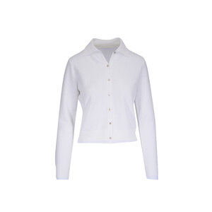 pois double mesh Cardigan【white】 pois double mesh Cardigan【white】