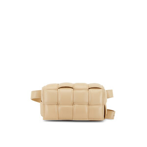 BOTTEGA VENETA レザー ベルト ゴールドバックル BOTTEGA VENETA lemon yellow leather belt with gold horseshoe