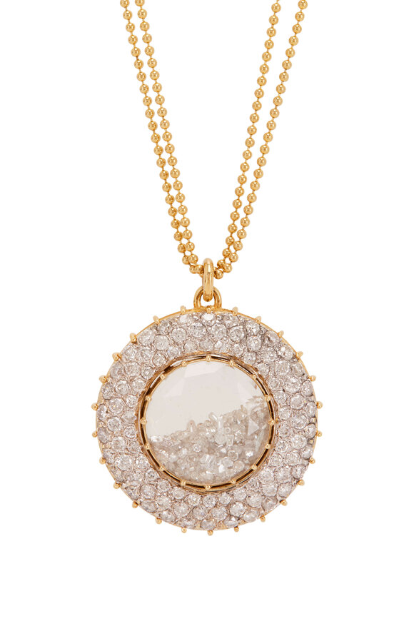 Renee Lewis - Shake© 10.5CT White Diamond Pendant Necklace