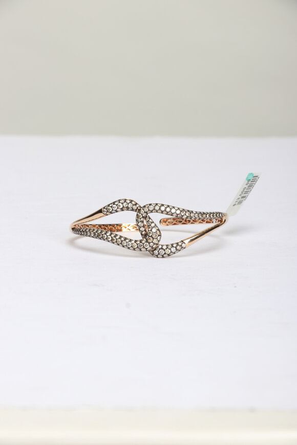 Etho Maria 18k Rose Gold Diamond Bracelet