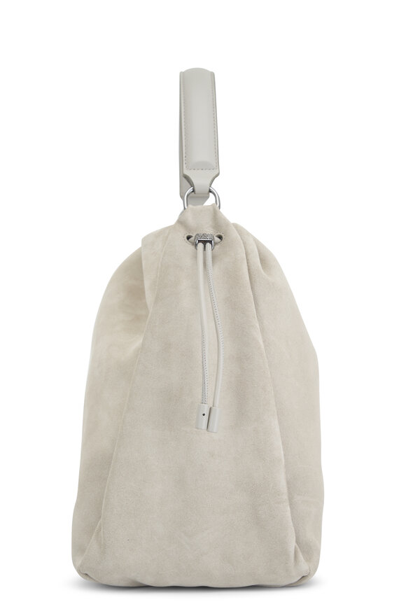 Brunello Cucinelli - Quarzo Suede Top Handle Bag 