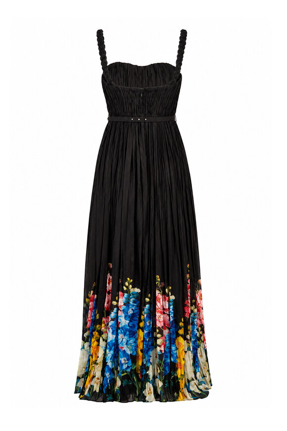 Leo Lin Angelina Snapdragon Ruffled Floor Length Dress - view 2