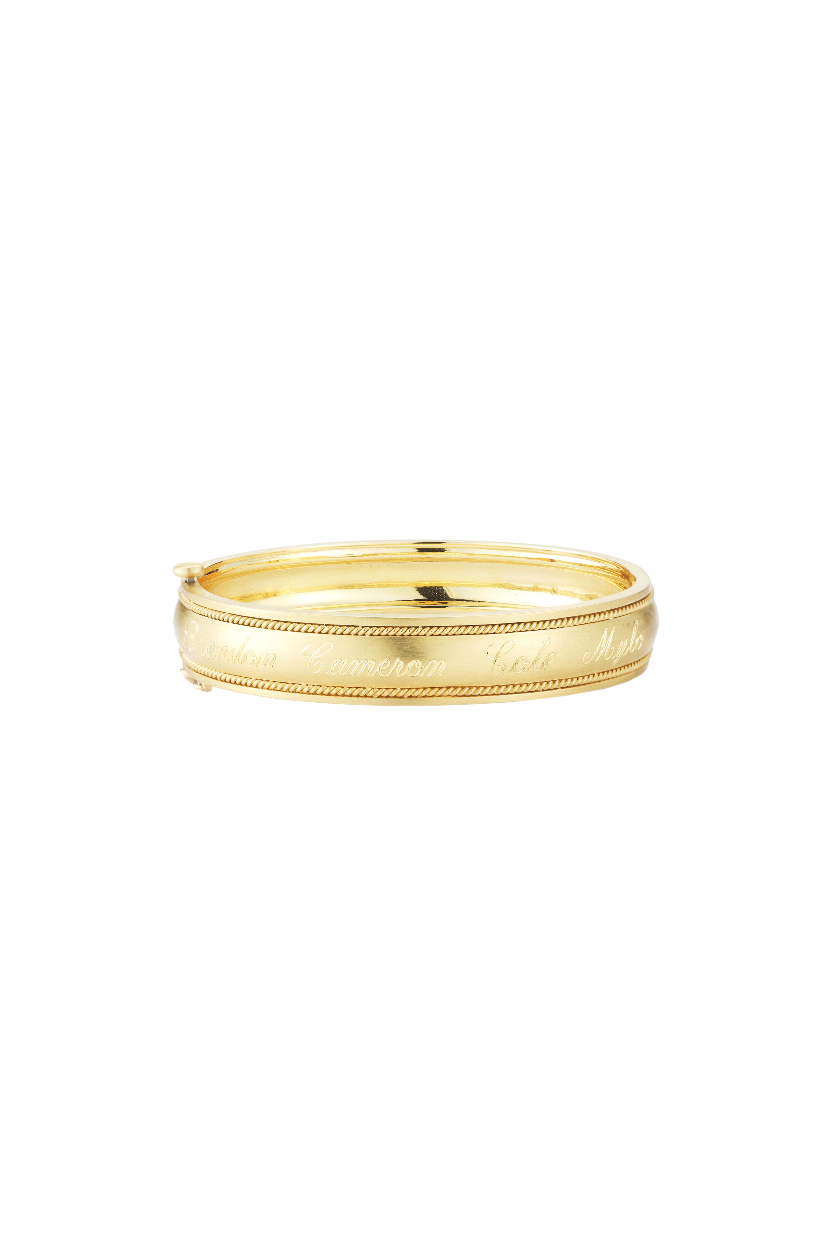 Penny Preville - 18K Yellow Gold Twist Bangle | Mitchell Stores
