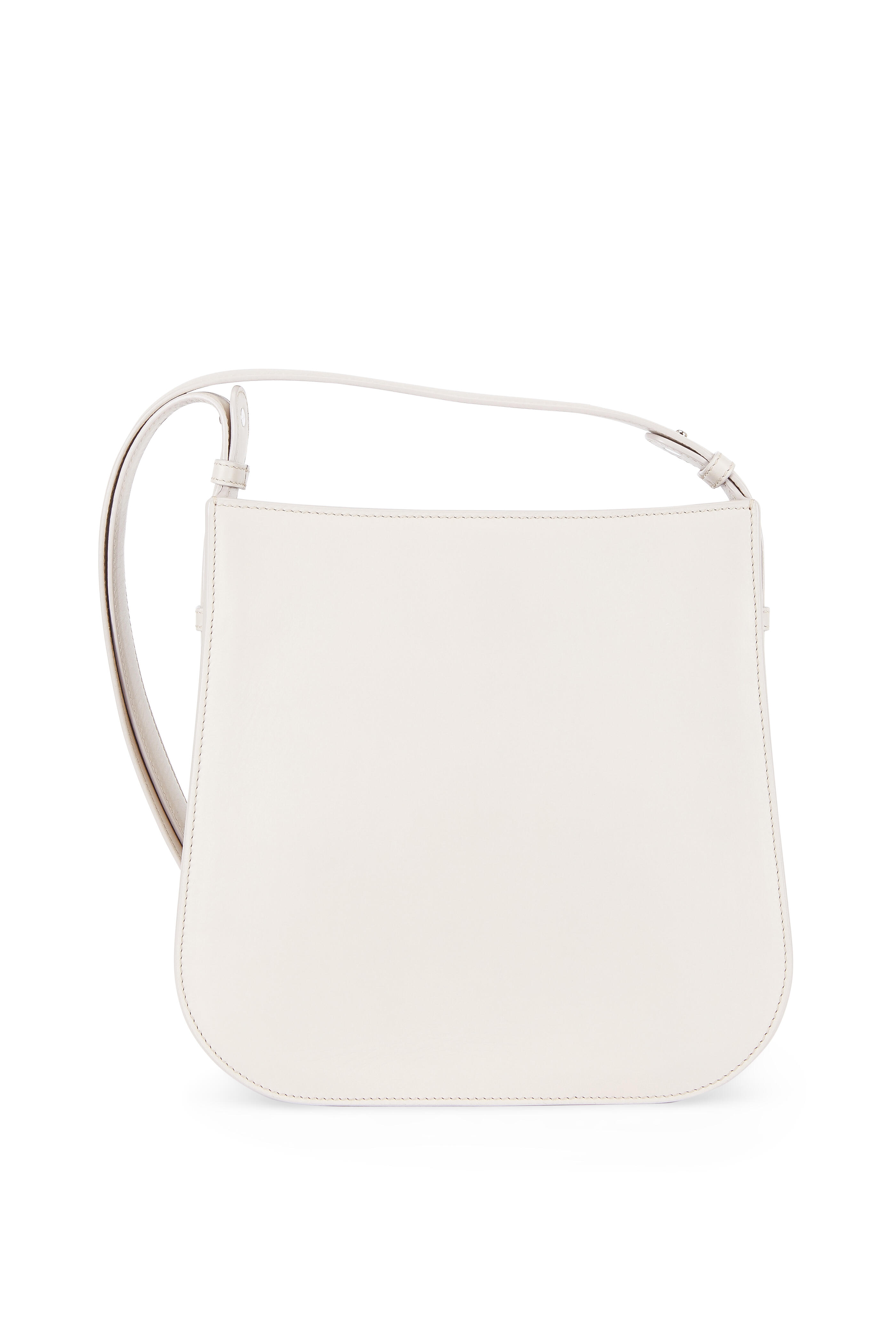 Loro Piana - Fleur Media Pearl Grey Leather Medium Crossbody - view 2