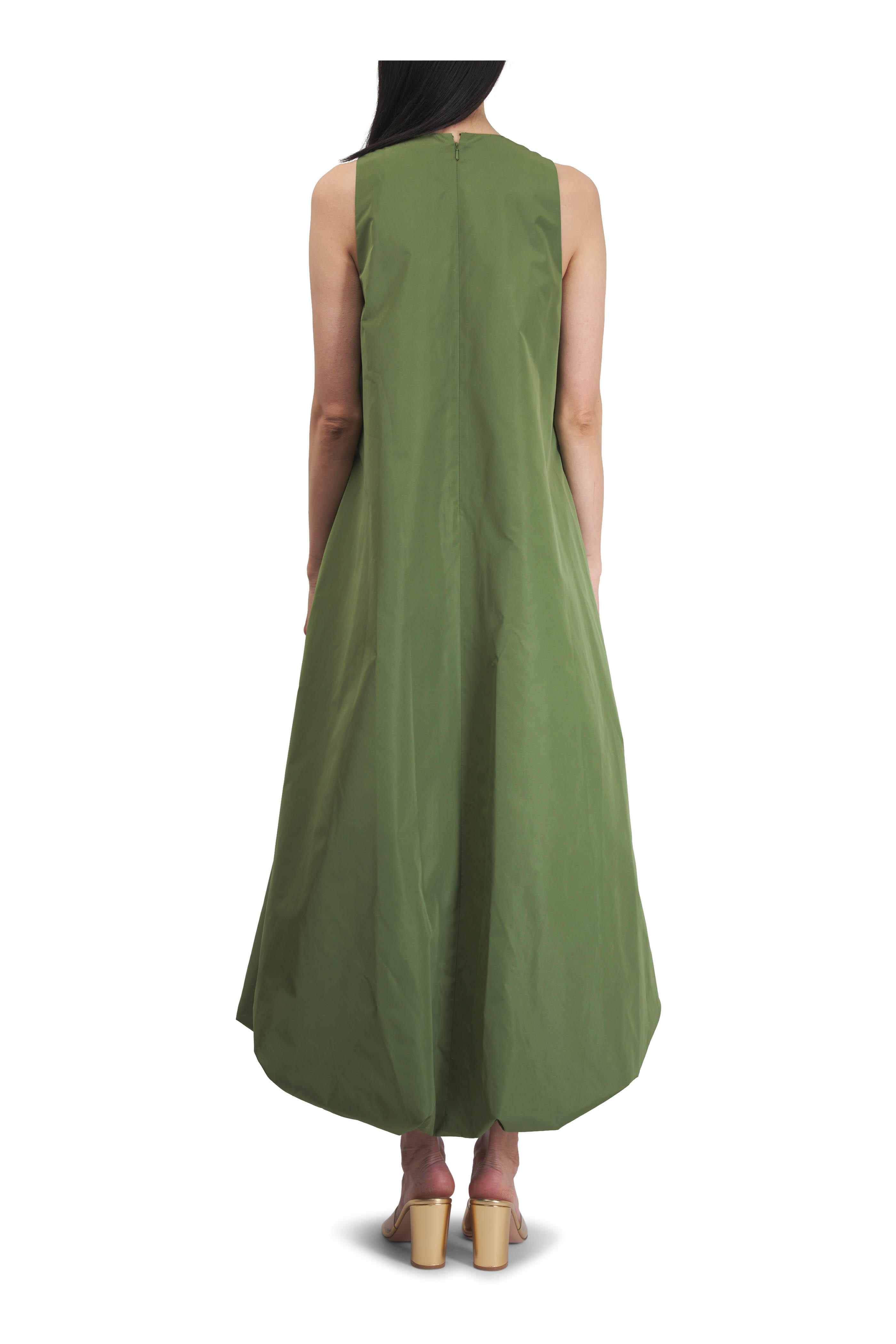 ワンピースその他 [SHOPPERMADE] Flower Embroidery See-through Sleeveless Dress Lela Rose - Cactus Floral Embroidered Sleeveless Bubble Dress