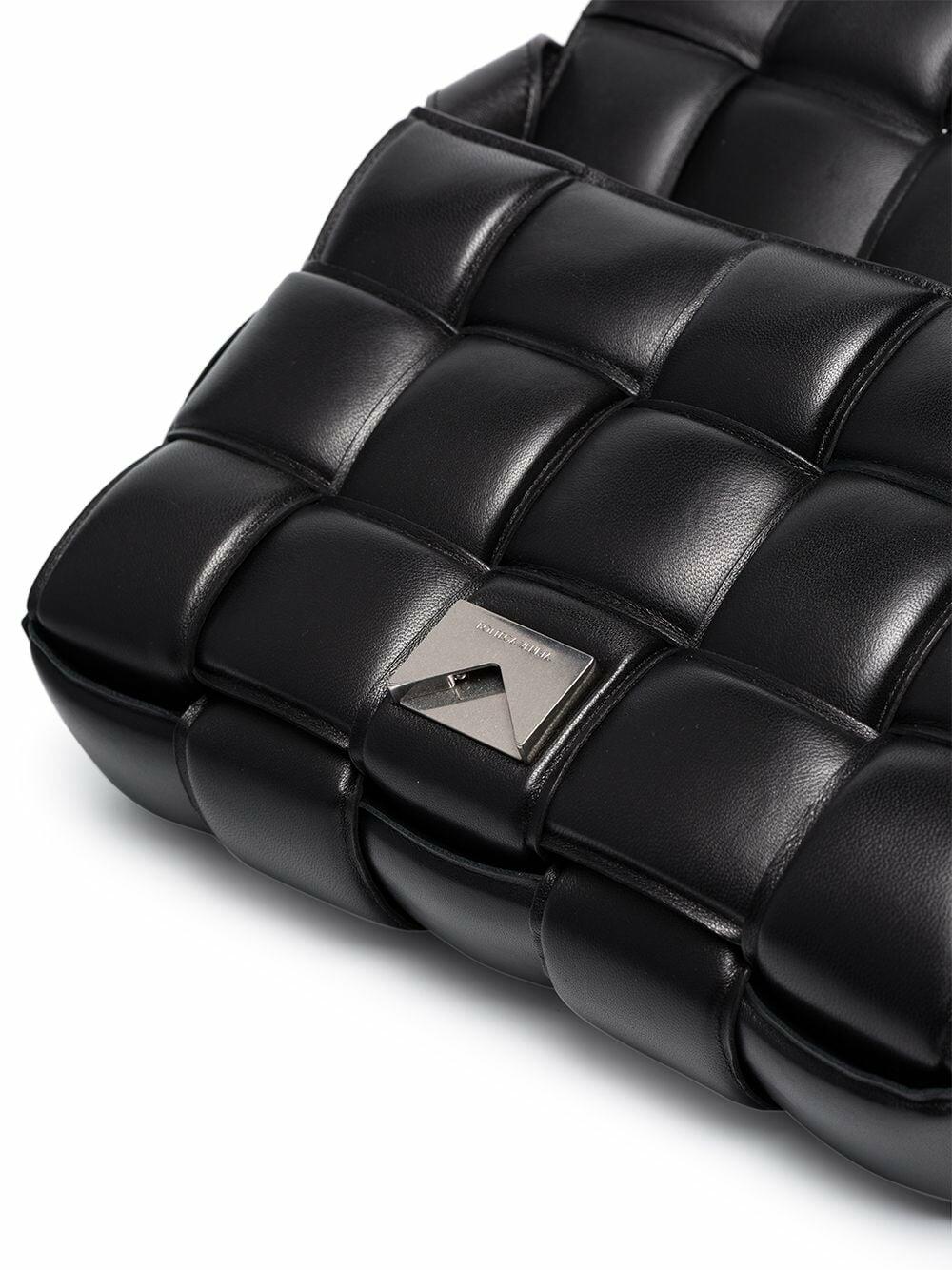 ★BOTTEGA VENETA★ East Willis Shoulder Bag Black 827396V3IV Bottega Veneta - Cassette Black Padded Leather Shoulder Bag