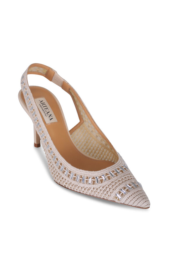 Arteana Trieste Ivory Slingback Pump, 35mm - view 1