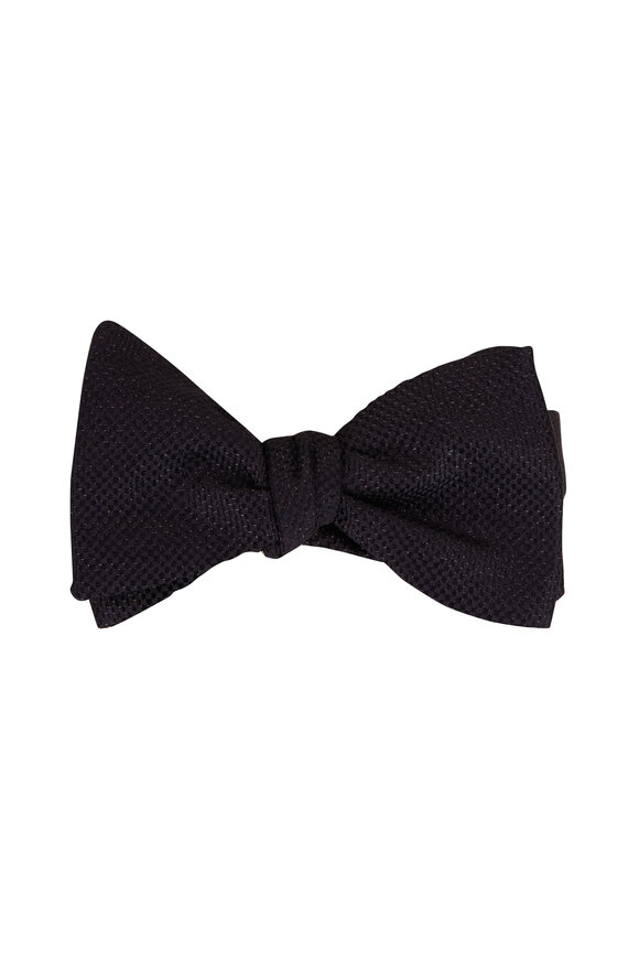 Eton - Black Lurex Bow Tie