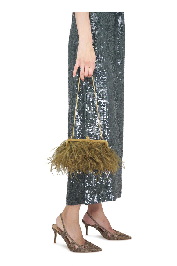 Arteana Savona Bronze Glitter Leather Slingback Pump, 75mm - view 2