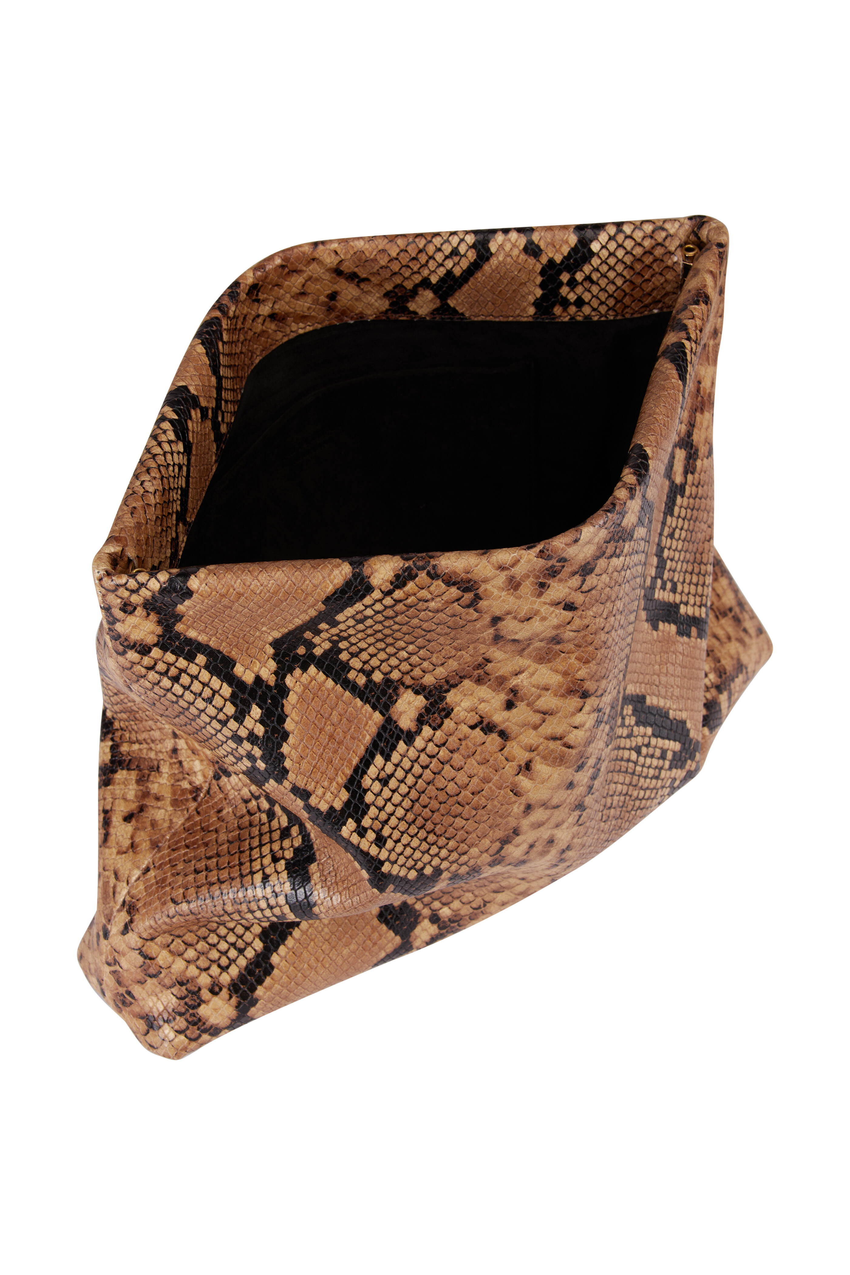 Nili Lotan - Jerry Taupe Printed Clutch - view 4