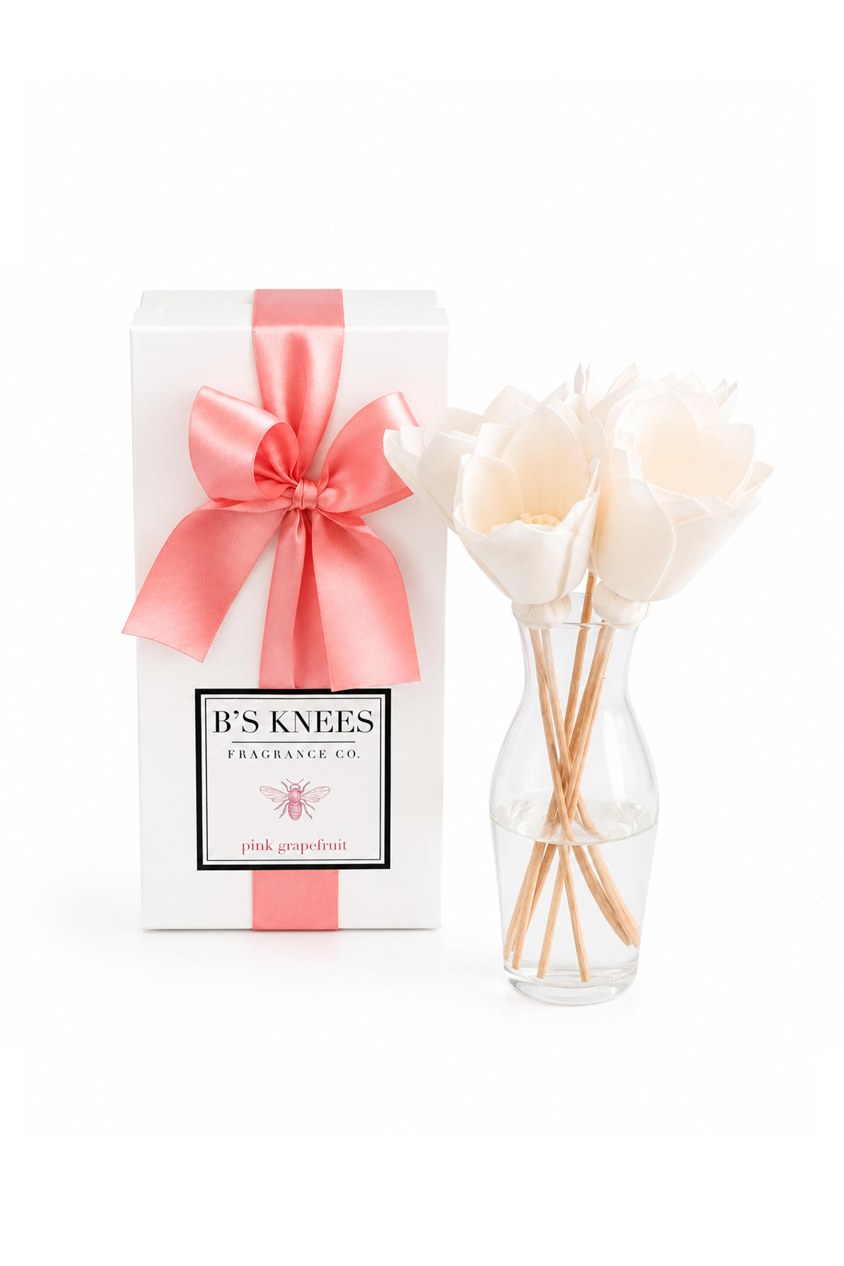 B'S Knees - Pink Grapefruit Classic Reed Diffuser - view 1