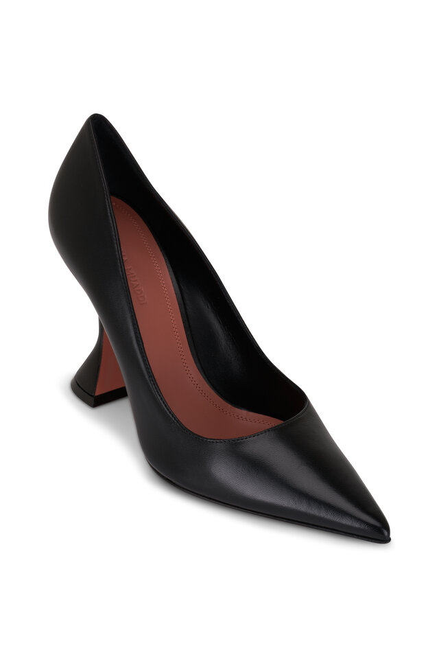 サンダル・ミュール SCAROSSO FW21 Sutton Black Suede (SUTTONPUMPBLASUED) Santoni - Fight Black Suede Pump, 50mm | Mitchell Stores