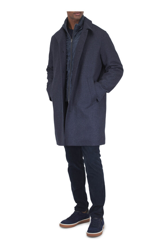 Ron White Ilya Navy Blue Suede Sneaker - view 5