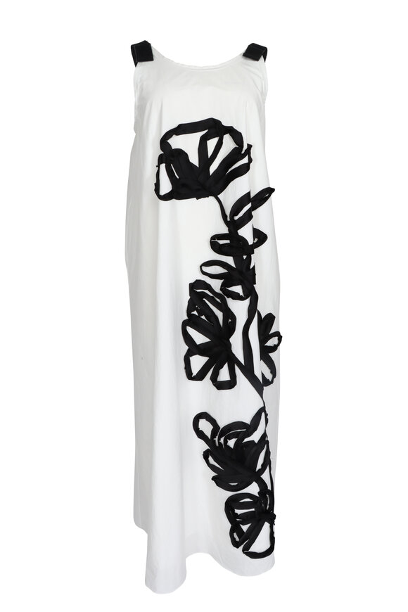 Lee Mathews Monty Natural & Black Cami Dress