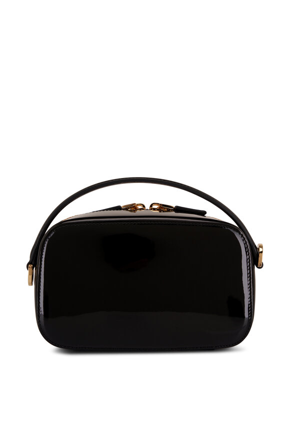 Prada - Odette Black Patent Leather Mini Bag 