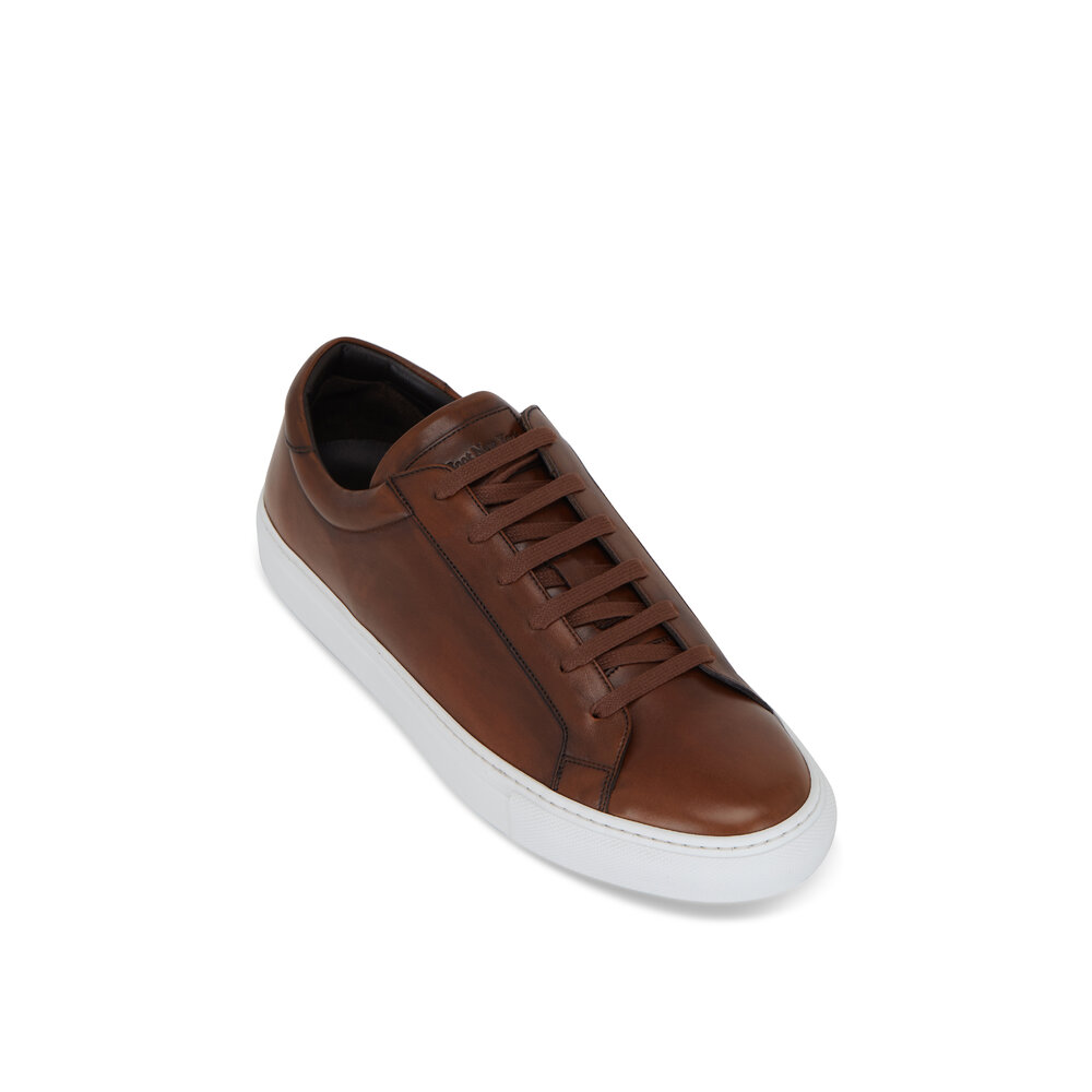 人気【CHURCH'S】TAN LEATHER ラウンドトゥ スニーカー To Boot New York - Sierra Cervo Leather Sneaker | Mitchell