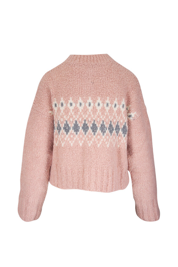 Altuzarra Haven Blossom Fair Isle Wool Cardigan - view 2