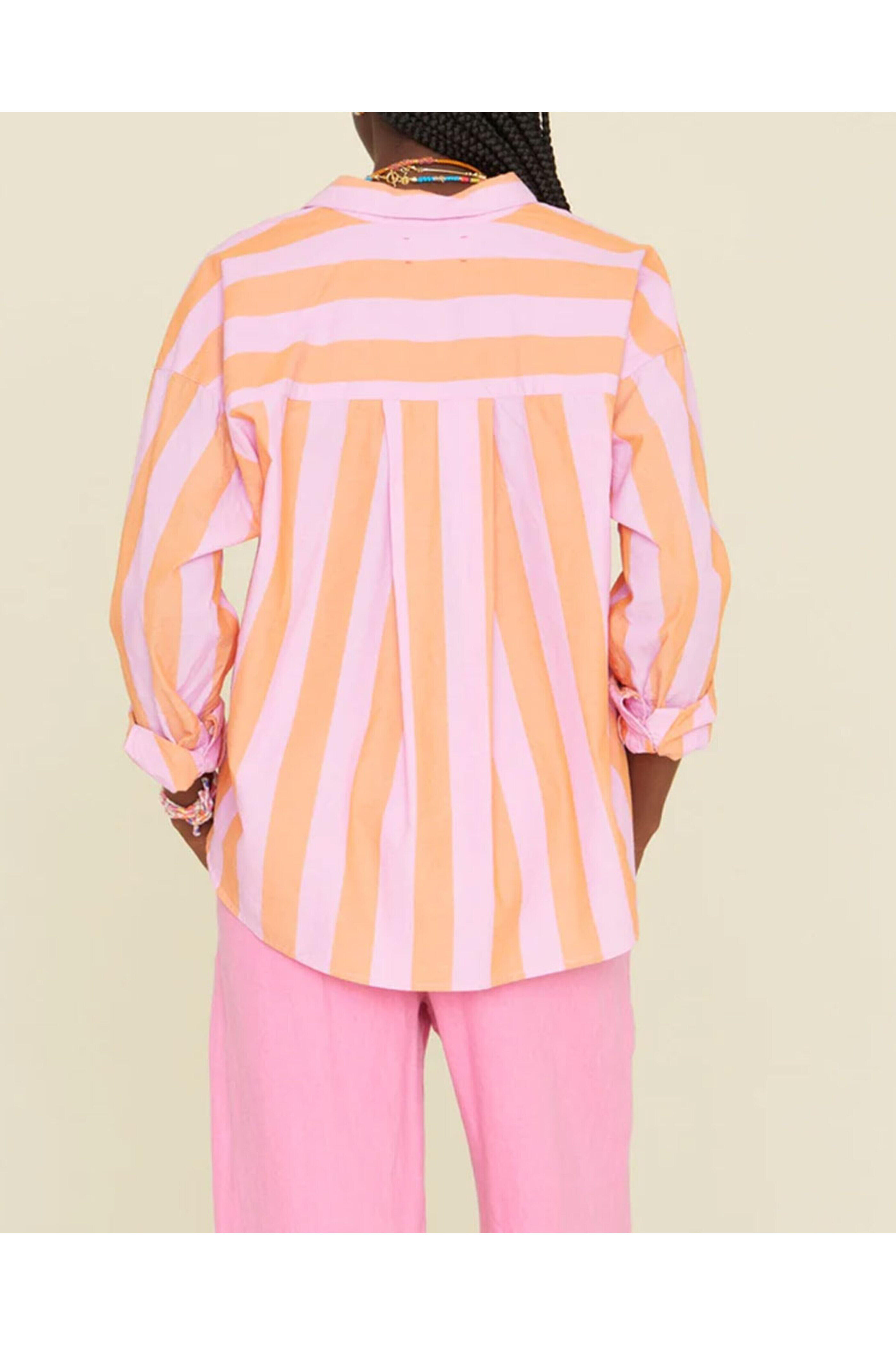 Xirena - Pomelo Stripe Jordy Shirt | Mitchell Stores