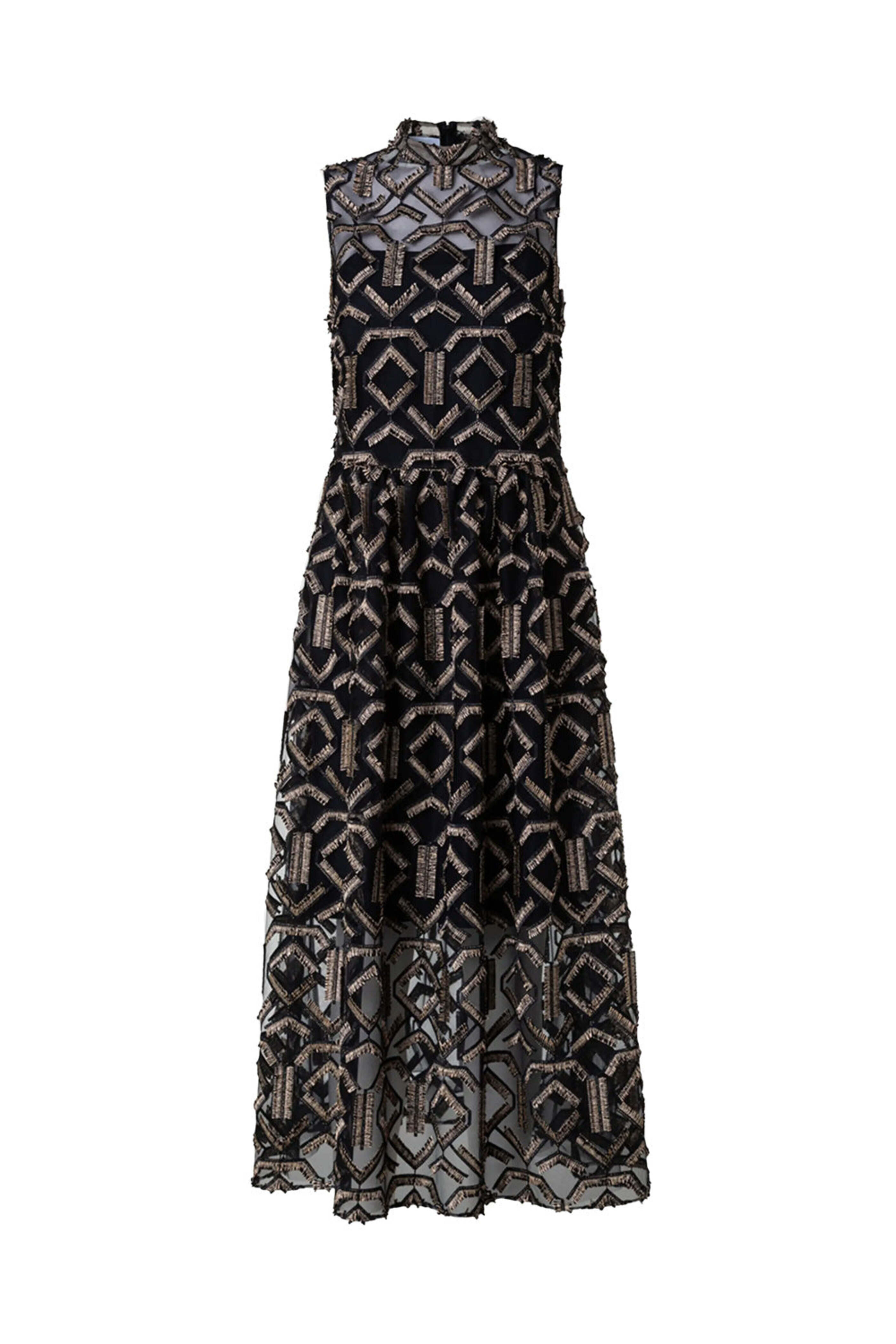 mom dress for graduation Isadora Velvet Drape Midi with Gold Accent
