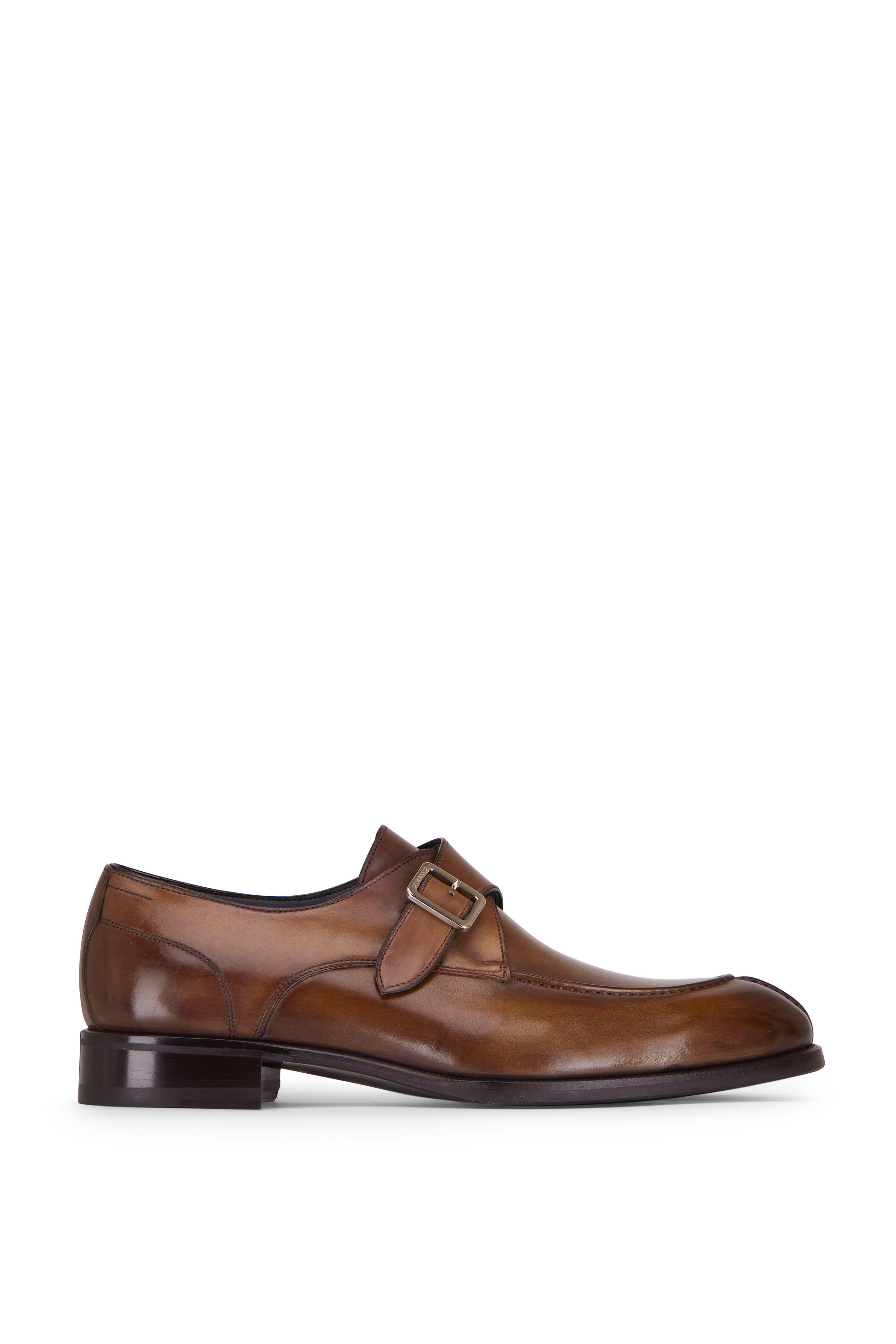 Di Bianco - Treviso Reverse Sombrero Brown Calf Dress Shoe