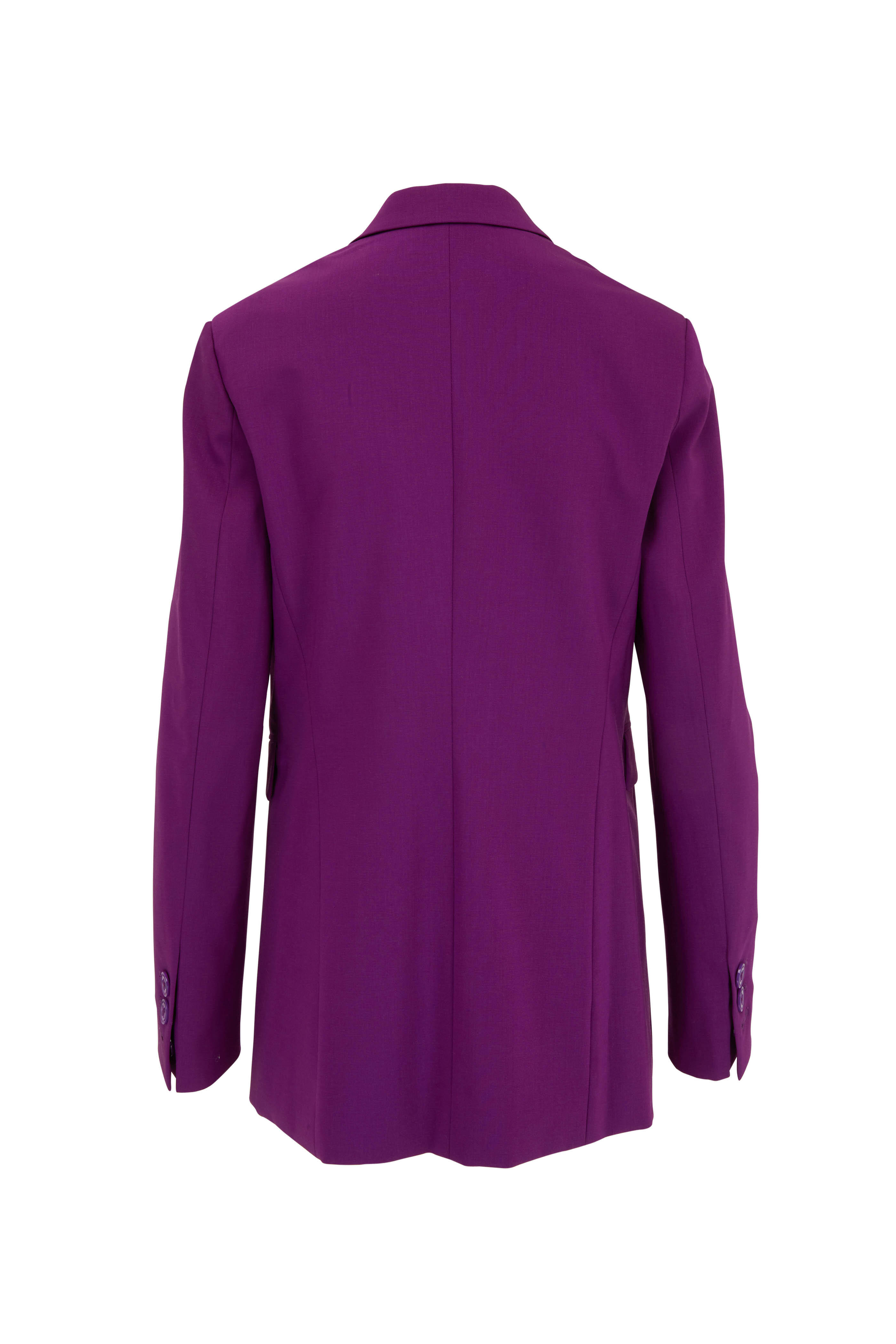 Dorothee Schumacher - Purple Twisted Lightness Jacket