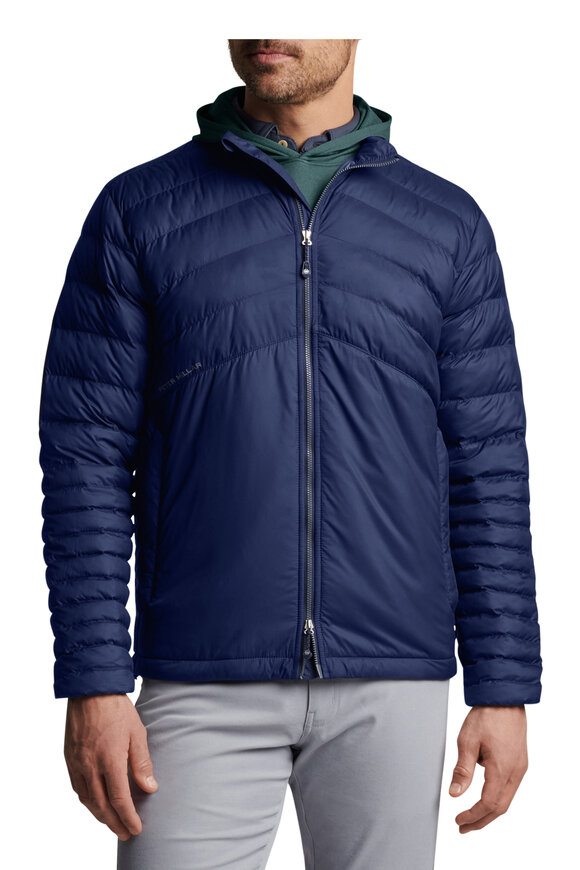 Peter Millar - All Course Navy Quilted Jacket