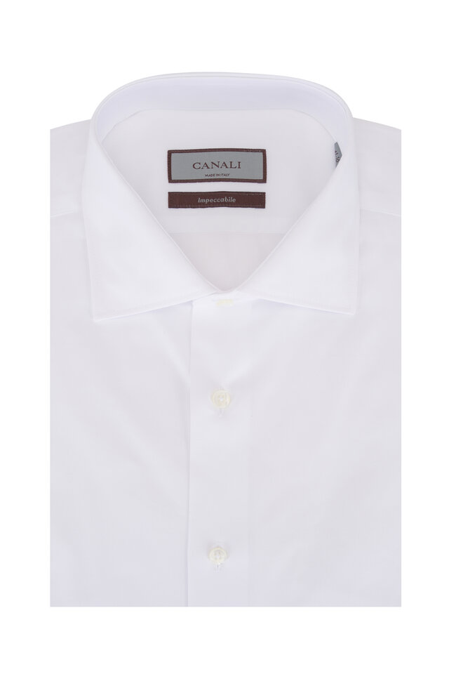 canali dress shirt sale Canali Men's Classic-Fit Stripe Cotton Dress Shirt, Gray, Men's, 39 EU (15.5 US), Shirts Tops Formal & Evening Dress Shirts