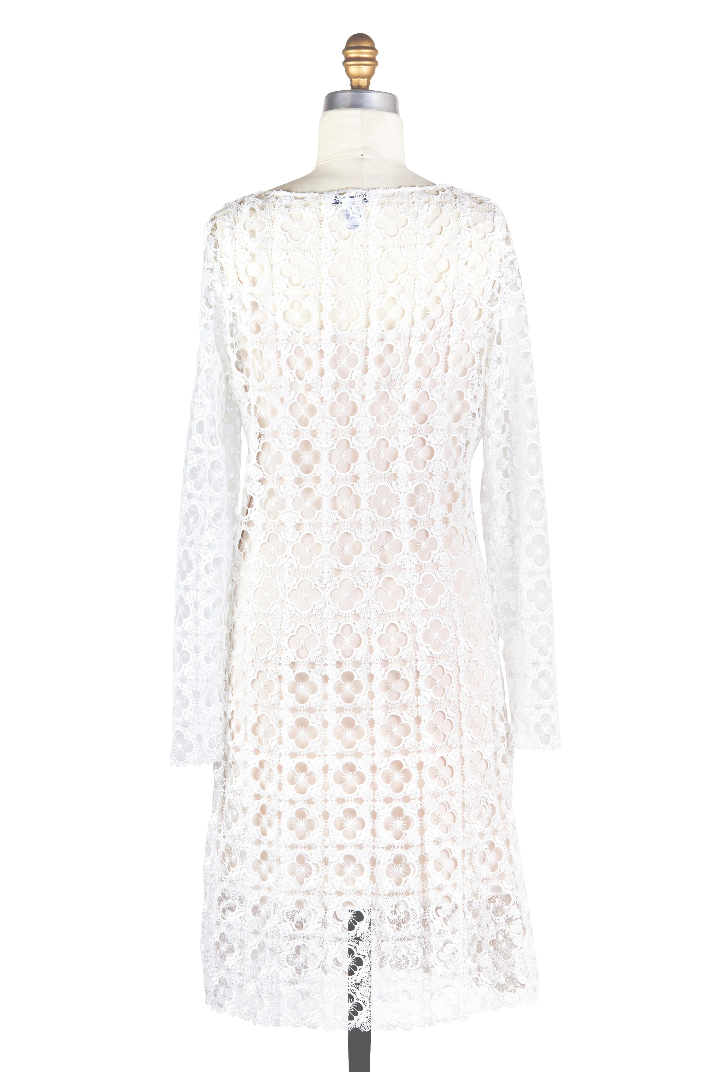 chinese dress ladies Oscar de la Renta Floral Guipure Lace Dress – Runway Catalog main image 0