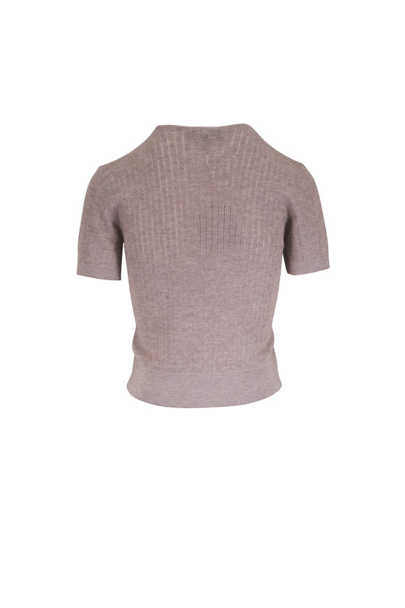 Loro Piana Maple Cord Melange Crewneck Sweater - view 2