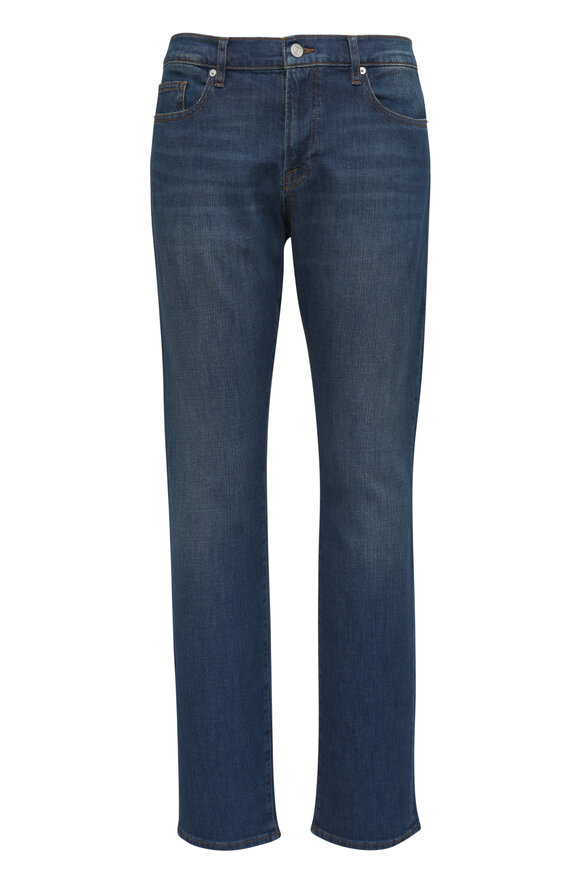 Frame L' Homme Benz Blue Slim Straight Jean