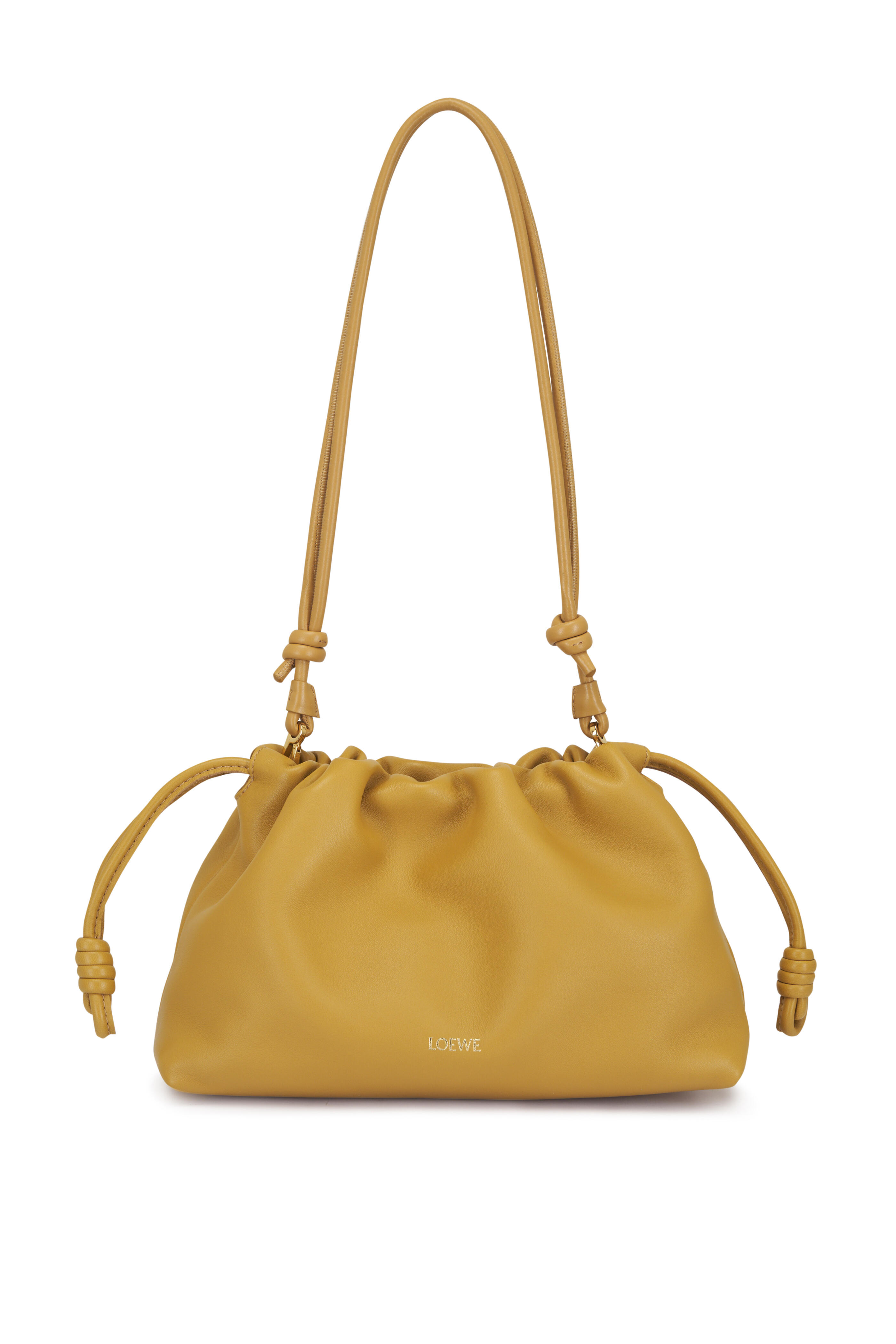 Loewe - Medium Flamenco Sahara Leather Clutch