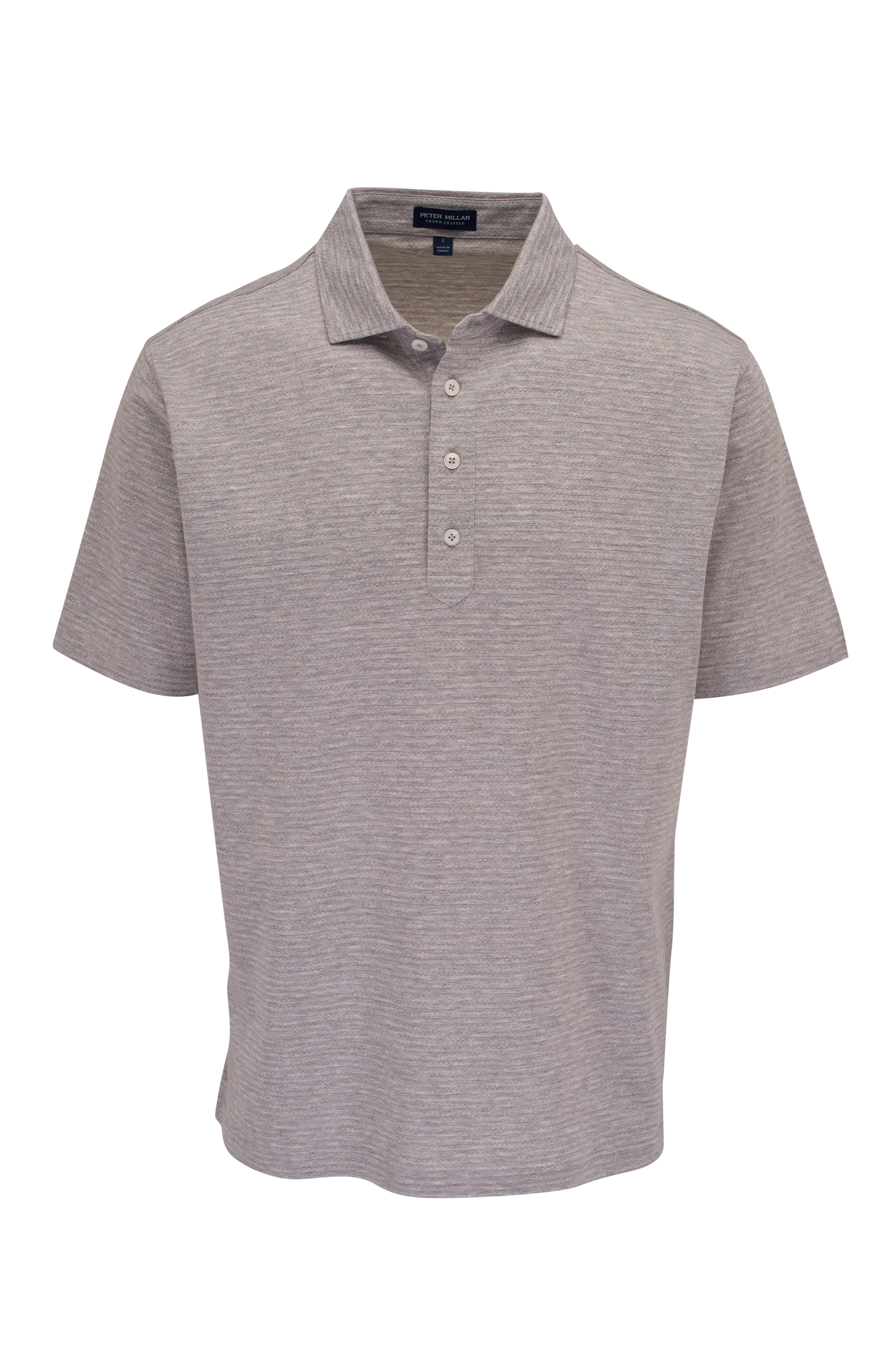 Scoreboard Stripe Polo - Tidewater
