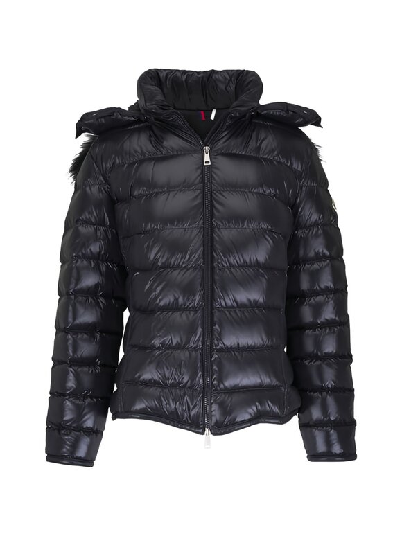 Moncler Badyf Black Short Hooded Down Jacket - view 4