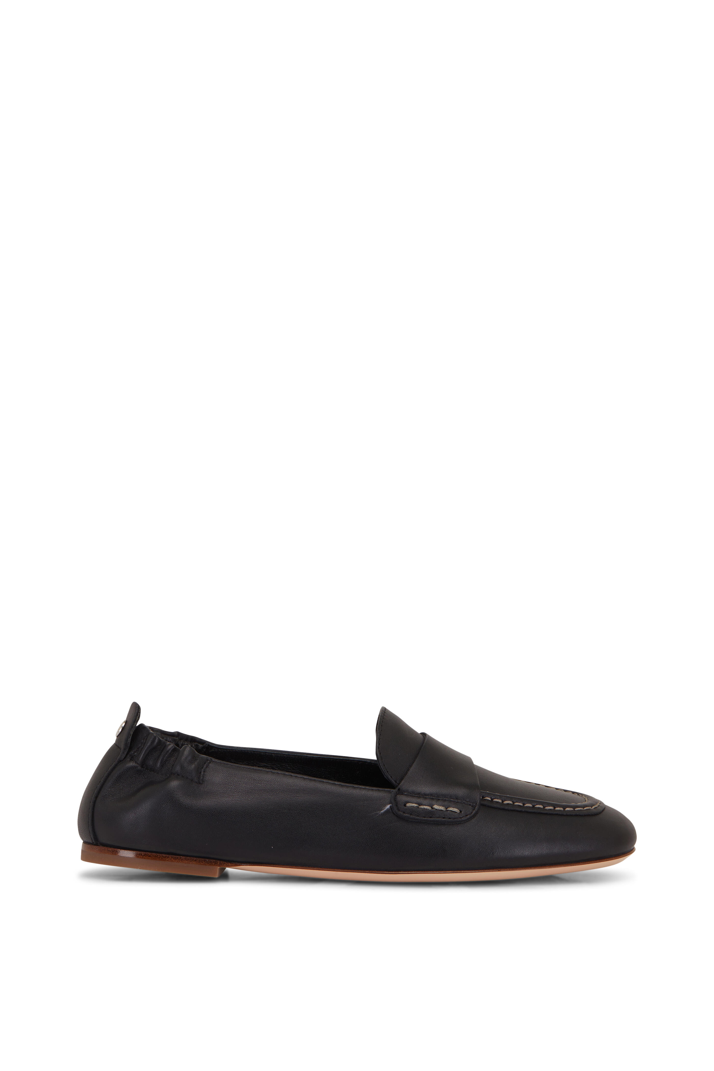 AGL - Mara Black Soft Leather Moccasin