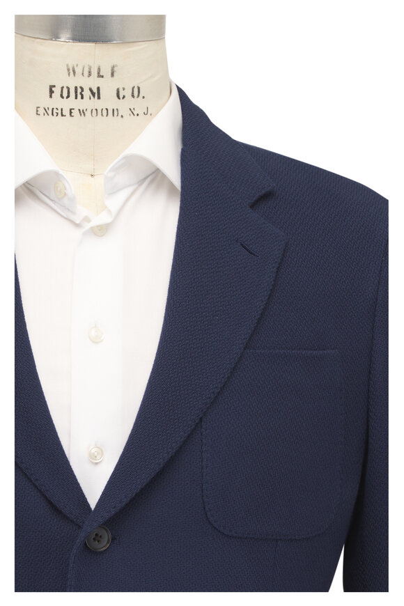 Ralph Lauren Purple Label Navy Blue Hadley Sportcoat