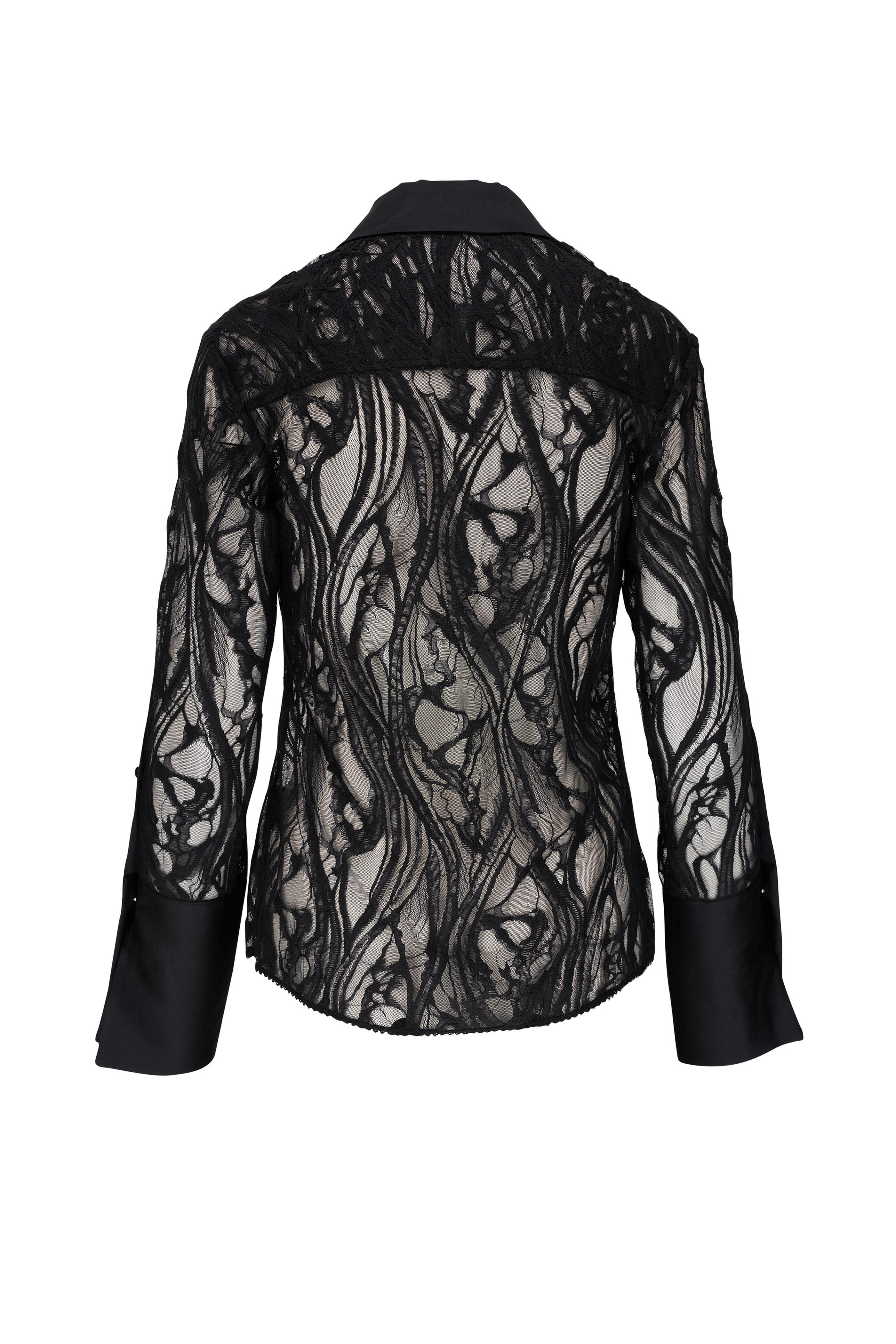【新品未使用】YILON Bloom lace set blouse BLACK yilon Bloom lace set blouse（yilon イロン FLEUR LACE BLOUSE